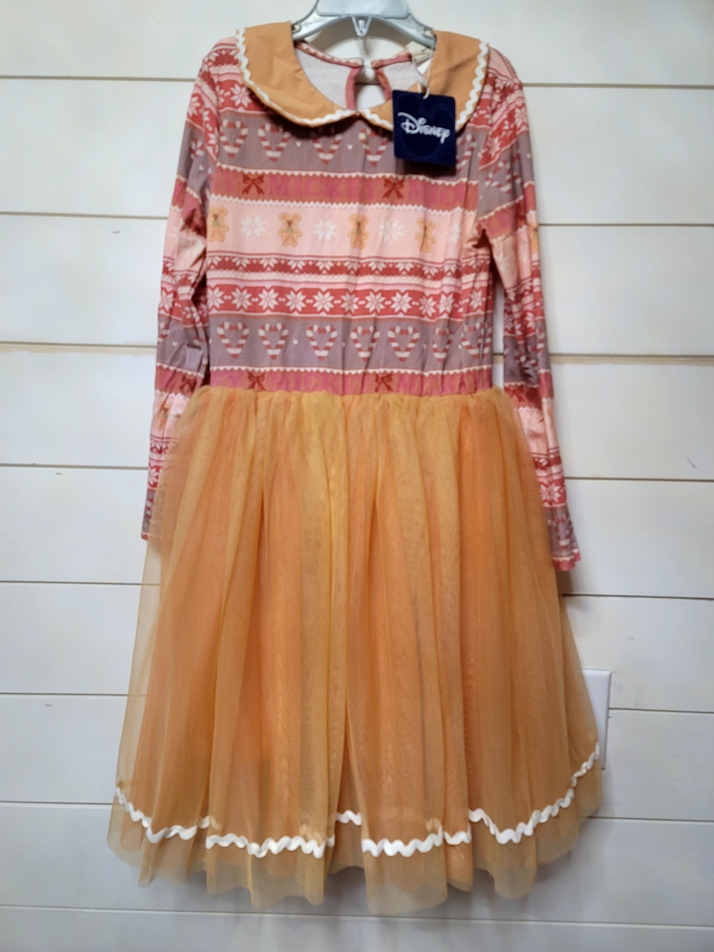 Taylor Joelle | Disney Mickey Gingerbread Longsleeve Tulle Dress